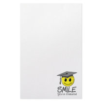 Smile You've Graduated Custom Stationery
