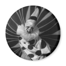 Smiler, the happiest clown magnet