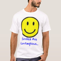 Smile's Are Contagious t-shirts by yanks18207 Smile's Are Contagious t-shirts