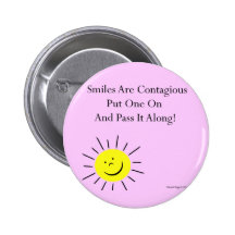 Smiles Are Contaigous! Button