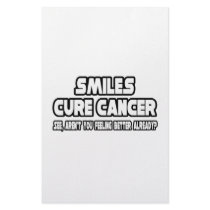 Smiles Cure Cancer...Feeling Better Already? stationery by cancerkarma Smiles Cure Cancer...Feeling Better Already? stationery