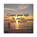 Smiles not Tears Refrigerator Magnets