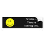 Smiles... They're contagious. Bumper Stickers