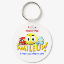 SmileUp! keychains by aisoftpro SmileUp! keychains