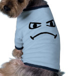 Smiley angry pet tee