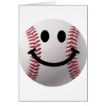 smiley baseball card