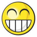 Smiley Big Grin Sticker by Narugi Smiley Big Grin Sticker