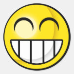 Smiley Big Grin Sticker