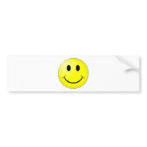 Smiley Bumper Sticker