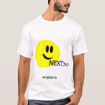 Smiley Buttons t-shirts by unichick Smiley Buttons t-shirts