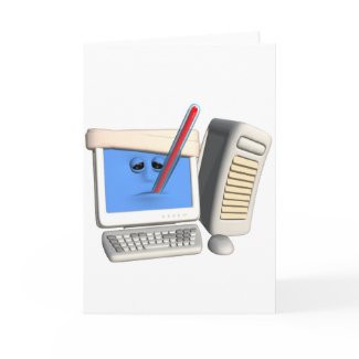 Smiley Computer Virus card
