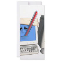 Smiley Computer Virus rack cards by SmileyFaceStore Smiley Computer Virus rack cards