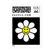 Smiley Daisy Stamp