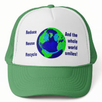 Smiley Earth hats by azac69 Smiley Earth hats