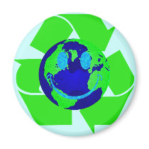 Smiley Earth magnets