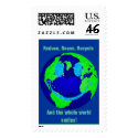 Smiley Earth postage by azac69 Smiley Earth postage