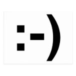 Smiley Emoticon Post Card