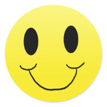 Smiley Face 2  Sticker
