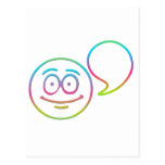 Smiley Face - "Add your own words" Postcard