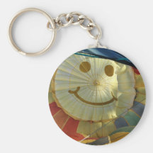 Smiley Face Balloon! Key Chains