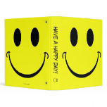 Smiley Face binders