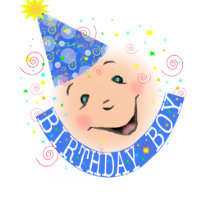 Smiley Face Birthday Boy T-Shirt by jamiecreates1 Smiley Face Birthday Boy T-Shirt