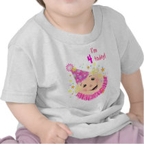 Smiley Face Birthday Girl T-Shirt by jamiecreates1 Smiley Face Birthday Girl T-Shirt