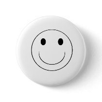 smiley face pinback buttons