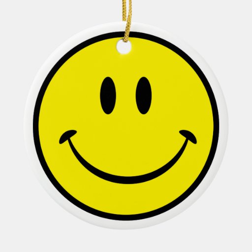smiley face ceramic ornament zazzle smiley face ceramic ornament zazzle