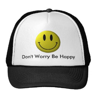 Smiley Face, Don't Worry Be Happy Hat