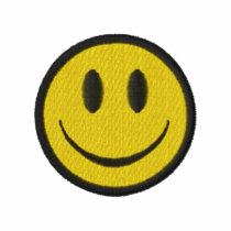 Smiley Face embroidered shirts by ZazzleEmbroidery Smiley Face embroidered shirts