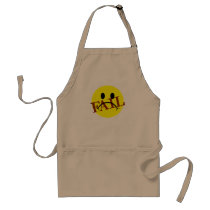 Smiley Face FAIL aprons by JaZilla Smiley Face FAIL aprons