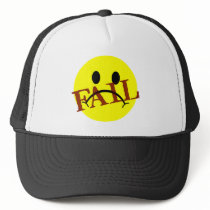 Smiley Face FAIL hats