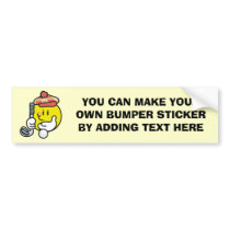 Smiley Face Golf T-shirts and Gifts Bumper Stickers