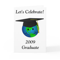 Smiley Face Graduation Party Invitation cards