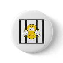 Smiley Face in Jail Buttons