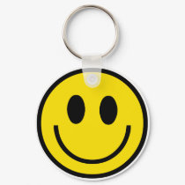 Smiley Face Keychain