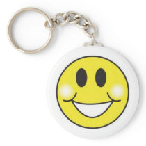 Smiley Face Keychains