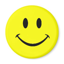 smiley face magnet