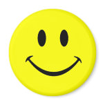smiley face magnet