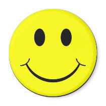 smiley face magnet