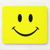 smiley face mouse pad mousepads