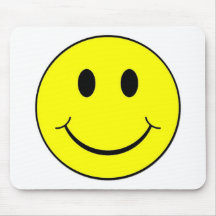 smiley face mouse pads