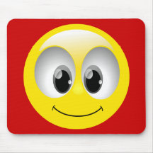 SMILEY FACE MOUSEPAD