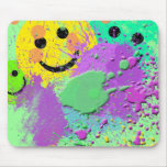 SMILEY FACE PAINT SURPRISE MOUSE PAD