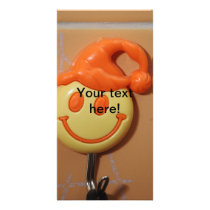 Smiley face picture card