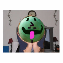 smiley face photo sculptures