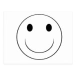 smiley face postcards