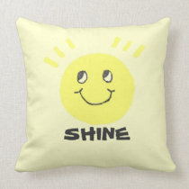 Smiley Face Shine Pillows