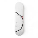 Smiley Face Skateboard Deck